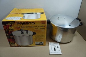 Presto 16QT Pressure Canner and Cooker