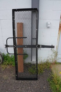 Hitch Mount Cargo Carrier with Bike Rack