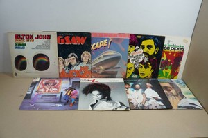 Vinyl Records - Elton John, Diana Ross, Aretha
