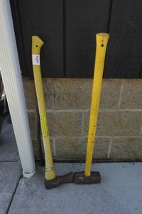 Axe and Sledge Hammer
