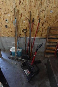Brooms, Dust Pan, Mops and Squeegees