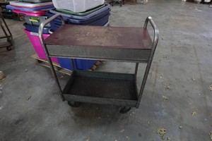 Rolling Metal Cart