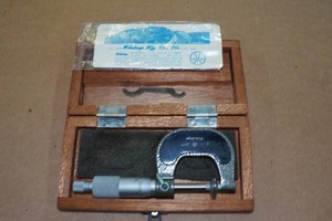 Vintage Mitutoyo 103-260 0-1 Outside Micrometer