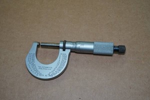 Starrett No. 230 0-1 Outside Micrometer