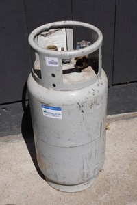 Empty 30# Propane Tank