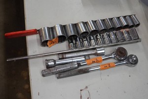 12 Drive Ratchets and Sockets