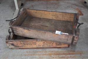 2 Vintage Shipping Crates