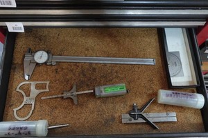 Squares, Protractors and Caliper