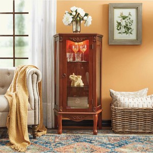 $189 Josephine Curio Cabinet