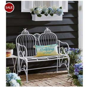 $169 Bird Cage Bench