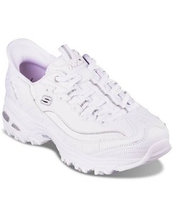 Skechers Womens Slip-ins- DLites - New Scene Casual Sneakers from Finish Line - White - 11