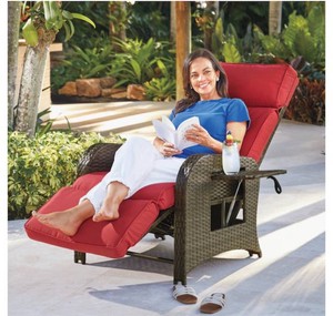 $399 Harbour Wicker Recliner