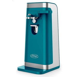 Ginnys Electric Can Opener with Knife Sharpener - Island Blue