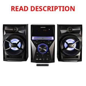 $115 Magnavox Craig, 3-Pieces CD Shelf System with Digital PLL FM Stereo and Bluetooth Wireless Technology