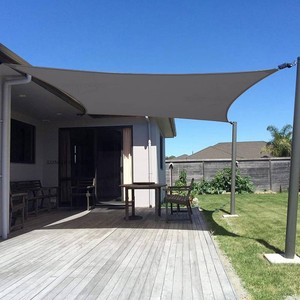 $37 SUNNY GUARD Sun Shade Sail 6.5810121620 Rectangle UV Block Sunshade for Backyard Yard Deck Patio Garden Outdoor Activities and Facility,10 x 13 Dark Grey(We Make Custom Size)