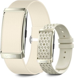 $110 SOUYIE Smart Bracelet for Women Men, 247 Health Activity Fitness Trackers  Screenless, Sleep Tracker, 247 Continuous Heart RateBlood PressureHRVStress Monitor, 170 Sports Modes, Free APP, 2 Bands