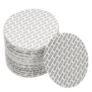 PATIKIL 110Pack Foam Lid Liner, 95mm3.74 PS Foam Resistant Tamper Pressure Sensitive Seal for Bottle Cap Liners Seals