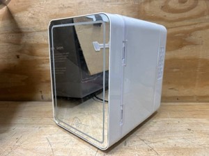 $60 CUTIEWORLD 4L Mini Fridge for Skincare & Makeup   LED, Cream White