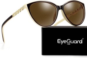 EYEGUARD Bifocal Reading Sunglasses for Women, Stylish Sun Readers Glasses UV400 Protection Outdoor Reading Glasses