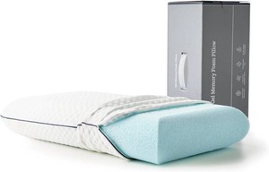 $30 Weekender Cooling Gel Memory Foam Pillow for Sleeping   Standard Size, Ventilated Cooling Pillow for Side & Back Sleepers, Neck & Shoulder Support, Medium Firm, Washable Cover