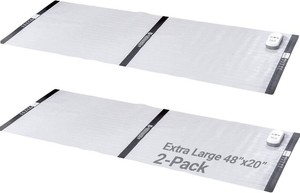 $76 SVD.PET 2-Pack Pet Training Mat with Tester, Pet Shock Pad, Dogs & Cats Electronic Repellent mat for Indoor, 3 Training Modes, 5 Levels, Pet Safe Mode (White controler 48 X 20)