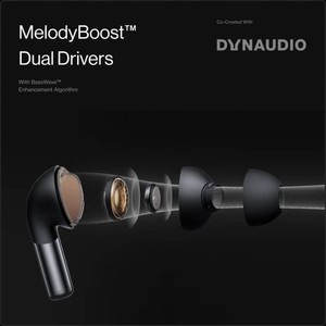 $176 OnePlus Buds Pro 2, BLACK Audiophile-Grade Sound Quality Co-Created with Dynaudio, Best-in-Class ANC, Immersive Spatial Audio, Up to 39 Hour Playtime with Charging case, Bluetooth 5.3