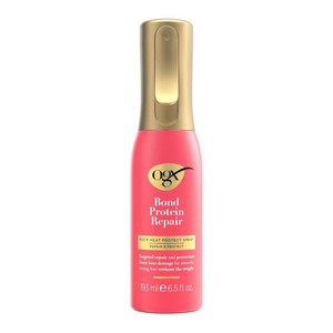 OGX Bond Protein Repair 450 F Heat Protect Spray, 6.5 fl. oz  Weightless Repair Mist, Nonstop Damage Protection, All Hair Types, Heat Spray, Preps Hair for Styling