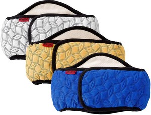 Mkono Male Dog Belly Band Wraps Washable Dog Diapers Male for Small and Medium Dogs, Waist 19.2 Inches to 23.8 Inches(3 Pack,Blue,White,Yellow)