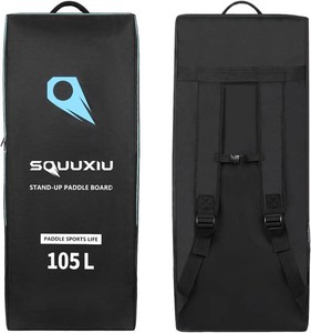 $35 105L125L Inflatable Paddleboard Bag Durable SUP Board Backpack Bag Large Capacity Stand Up Board Travel Bag Portable Surfboard Backpack for Traveling Surfing Beach Water Sports
