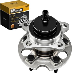 $55 512456 1pc Rear FWD Wheel Bearing Hub Assembly Fit for Toyota Sienna 2011-2018 & 2020 with ABS 5-Lugs