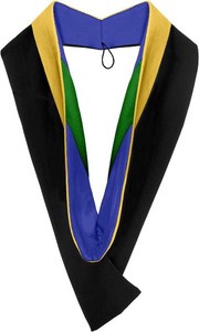 $25 Endea Graduation Bachelors Hood for Science, Mathematics, Political Science, College Degrees - University Academic Regalia