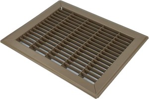 $30 12x8 Floor Register 8x12 12x8 Inch Duct Opening,Steel Floor Vent Cover,Heavy Duty Jumpable Floor Return Air Grille,Outer Dimensions 13.75W X 9.75H