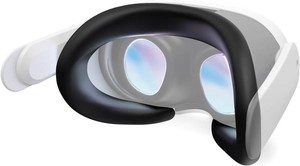 APEXINNO VR Silicone Face Pad Cover for Meta Quest 3 Original Headset   Enhanced Comfort, Sweat-Resistant, Soft Cushion Replacement for OculusMeta Quest 3 Accessories