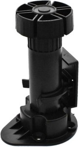 12 Pack Black Cabinet Leveler Legs Adjustable Furniture Legs Adjusts from 3-78 to 5-18, for Furniture, Cabinets Ect