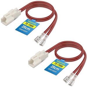 2 Pcs 72-7300 Speaker Harness,Speaker Wiring Harness for Hyundai Kia  Thicker Longer Speaker Wire Harness, Car Door Speaker Wiring Harness Replacement Speaker Adapter Connector for Toyota Suzuki