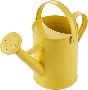 Topadorn 55 oz Metal Watering Can with Long Spout for Indoor Plants, Yellow  1.6L garden watering can with removable sprinkler head for outdoor flowers vintage farmhouse style doubles as plant decor