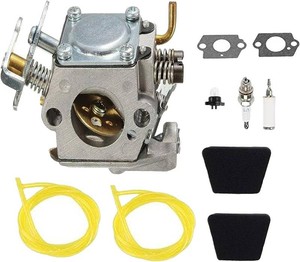 Carburetor Carb Compatible with Craftsman 42cc Chainsaw Walbro  for 2.6 CID, 42CC Engine 18-in for Zama C1Q-W8 C1Q-W14 W14A Replace part# 545081885 530069703 530071820 530071821