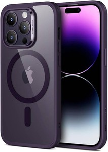 ESR for iPhone 14 Pro Max Case for MagSafe, Anti-Yellowing, Clear Purple  Ultra Slim, 3X Military-Grade Drop Protection, Magnetic Phone Case, Impact Absorbing, Resists Scratches
