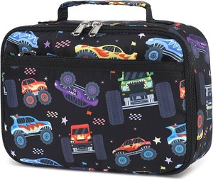 Lunch Box Kids Boys Insulated Lunch Cooler Bag Reusable Lunch Tote Kit for School Travel