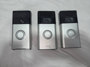 Lot of 3 Ring Doorbell Cameras