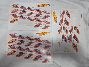 Hotwheels Collectible Stamps
