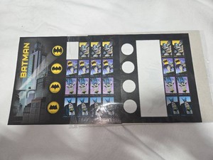 Batman and other Superhero Collectible Stamps