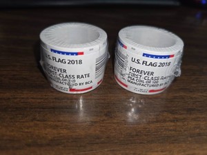 2 Sealed Rolls of Forever Stamps