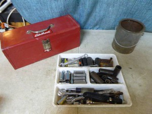 Toolbox and Tray of Tools