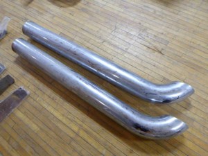 2 Automotive Chrome Stacks
