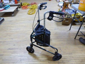 Drive 3-Wheel Collapsible Walker