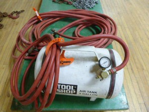 Tool Shop Air Tank and Hoses