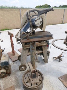 Ryobi Cut-Off Machine on Stand