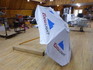 Coors Light Patio Umbrella