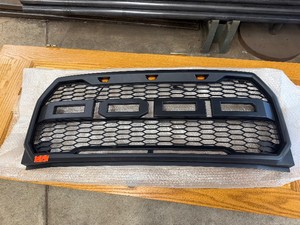 2016 F-150 Raptor Style aftermarket front grill, missing F & R